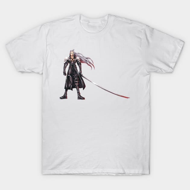 Final Fantasy VII - Sephiroth T-Shirt by thethirddriv3r
